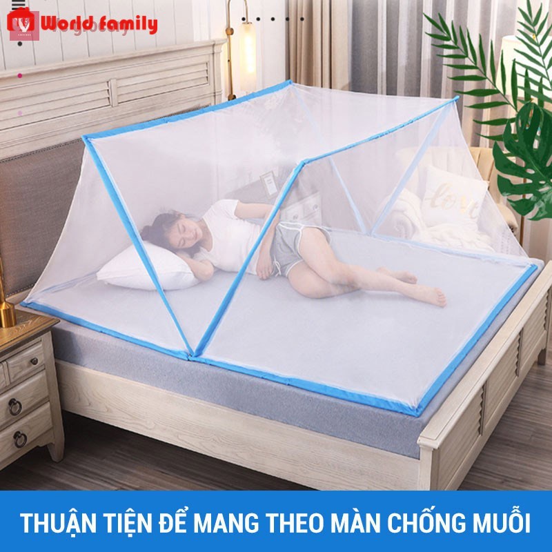 [Voucher &amp; Dịch vụ]Màn Lưới Chống Muỗi Gấp Gọn Mùng Chống Muỗi Thông Minh Ký Túc Xá Mang Theo Di Động Thông Minh