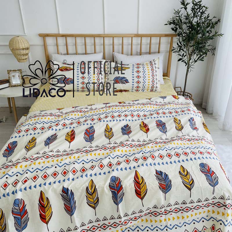 Cotton Poly Nhập Khẩu - Lông Chim Thổ Cẩm SP001279