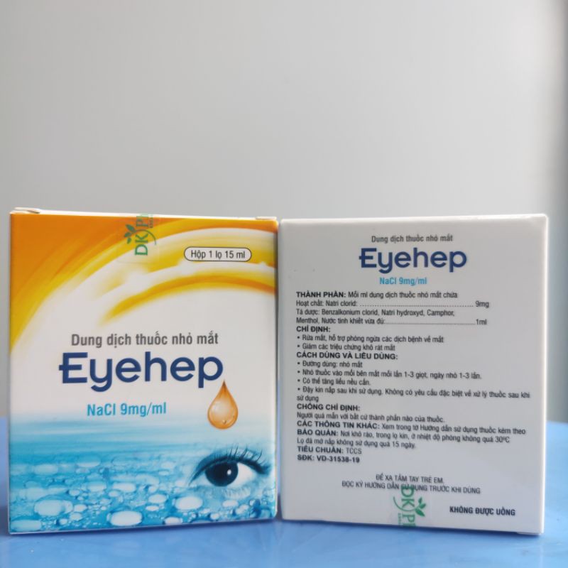 Dung Dịch Nhỏ Dưỡng Mắt Eyehep Của Đại Học Dược Hà Nội