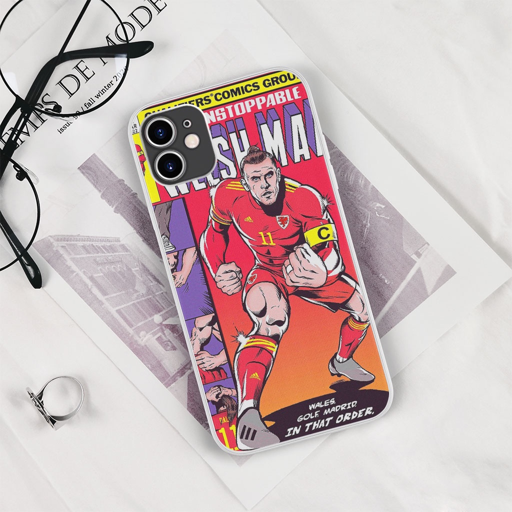 Ốp lưng gareth bale poster collage pro 13 11 12 promax 7 8 plus xs X Xr  ART20222596