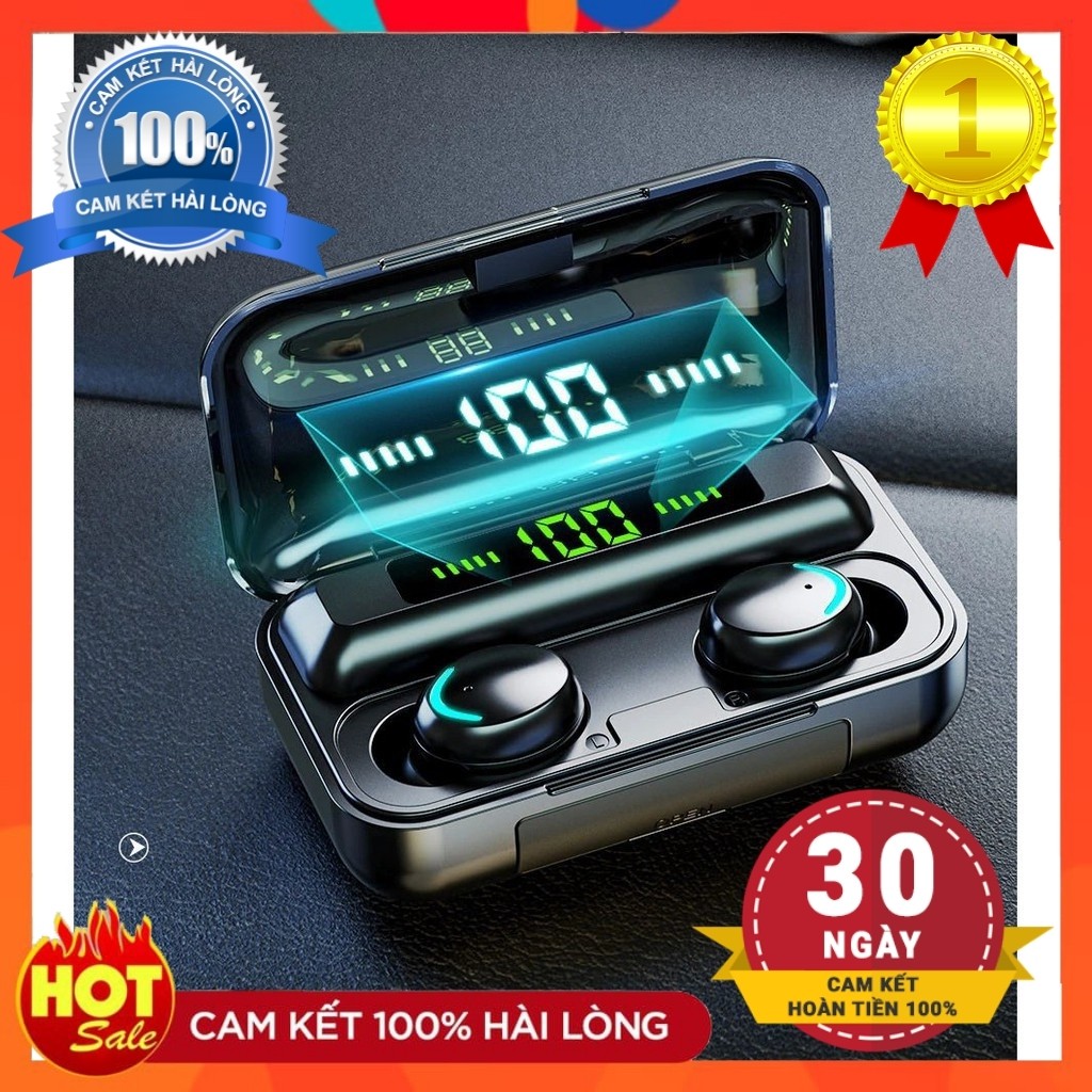 Tai nghe Bluetooth Amoi F95 Pro Bluetooth 5.0 phiên bản cảm ứng, chống nước, pin trâu - DTpro | BigBuy360 - bigbuy360.vn