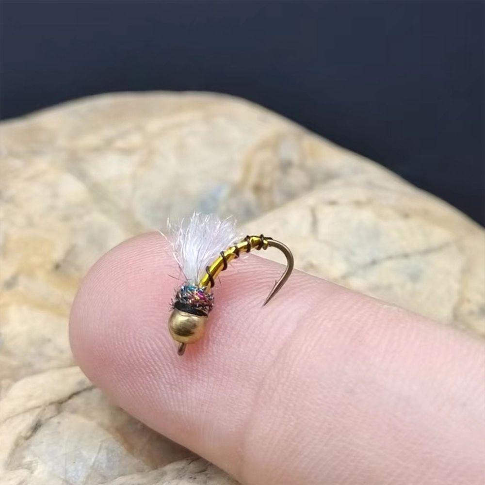 Set 1 Móc Câu Cá DIY Nymph Tiện Dụng|Đầu Máy Tính 14 Đầu Chất Lượng Cao 14# 16# 18# Diều Hình Tròn Thiết Kế Độc Đáo Sáng Tạo