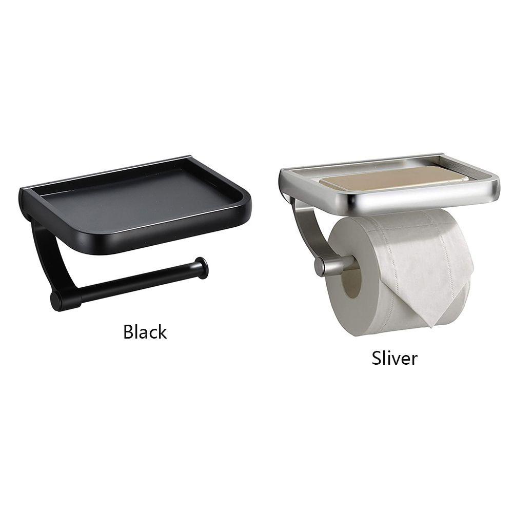 Giá Đỡ Cuộn Khăn Giấy Bằng Nhôm Tiện Dụng Cho Phòng Tắm