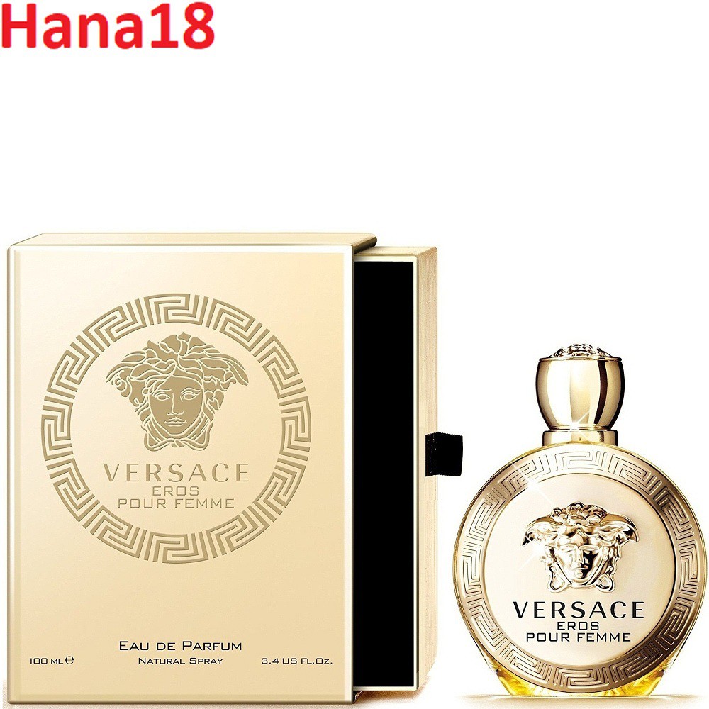 Nước Hoa Nữ 100ml Versace Eros Pour Femme, Hana18 cung cấp hàng 100% chính hãng CHUANHOT