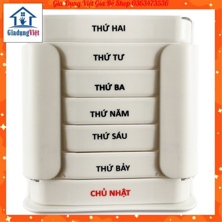 Hộp chia thuốc 7 ngày tiện dụng Tashuan TS-5317