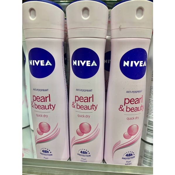 xịt khử mùi Nivea nữ N.gọc Trai lưu hương 48h