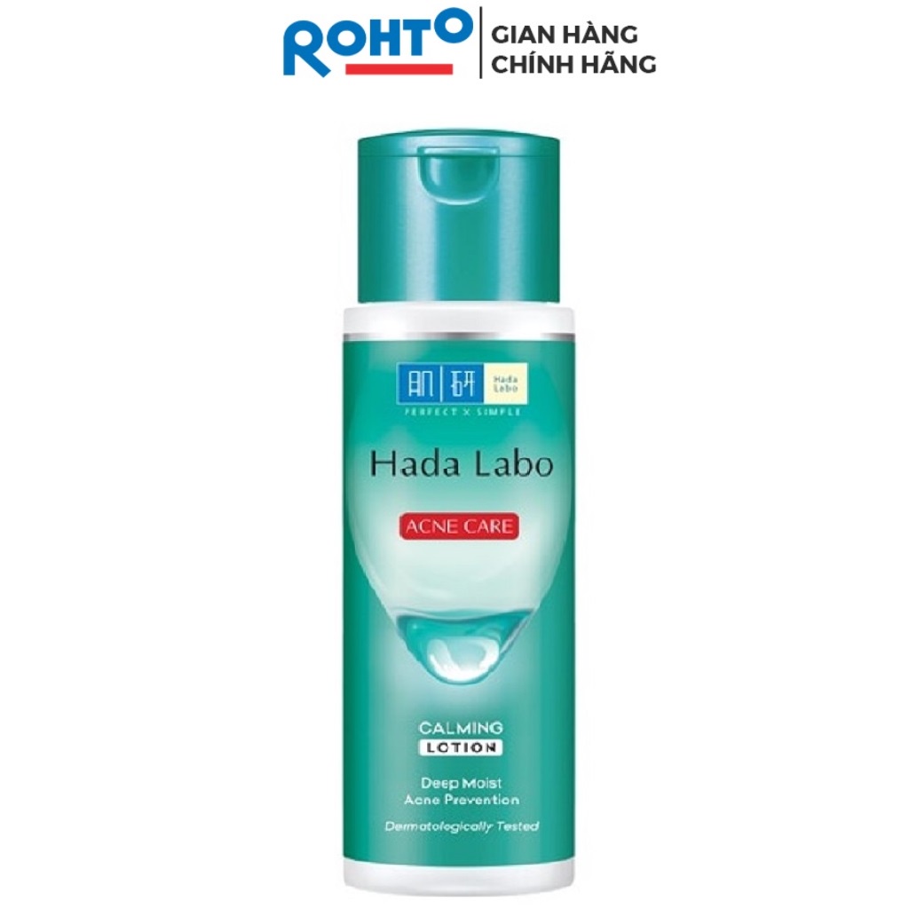 Dung Dịch Dưỡng Ẩm Cho Da Mụn Và Nhạy Cảm Hada Labo Acne Care Calming Lotion 170ml