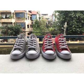 [GIÁ SỐC] GIÀY CONVERSE ĐỎ TƯƠI THẤP CỔ