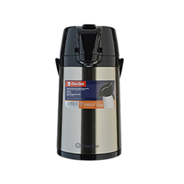 Phích Bơm nước bình giữ nhiệt đựng nước nóng RẠNG ĐÔNG 1 Lít : RD 1045 ST1.E thân Inox, vai nhựa rót nước dạng vòi bơm