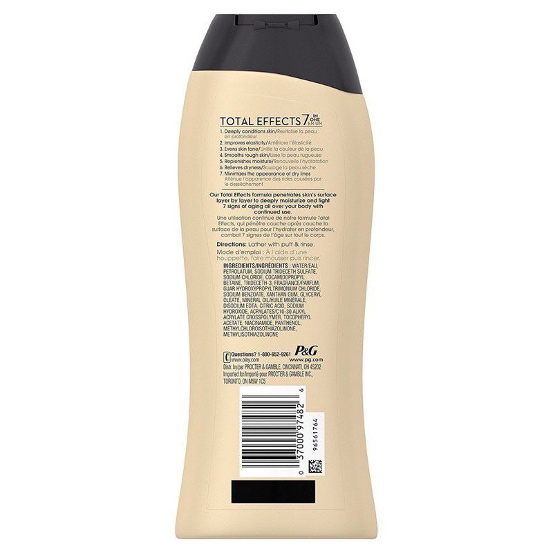 Sữa Tắm Olay Total Effects Deep Penetrating Moisture Body Wash CHÍNH HÃNG USA