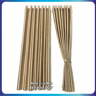 Rèm cửa chống nắng kích thước tùy chọn, màu vàng dùng cho rèm cửa chính, rèm cửa sổ TN curtains