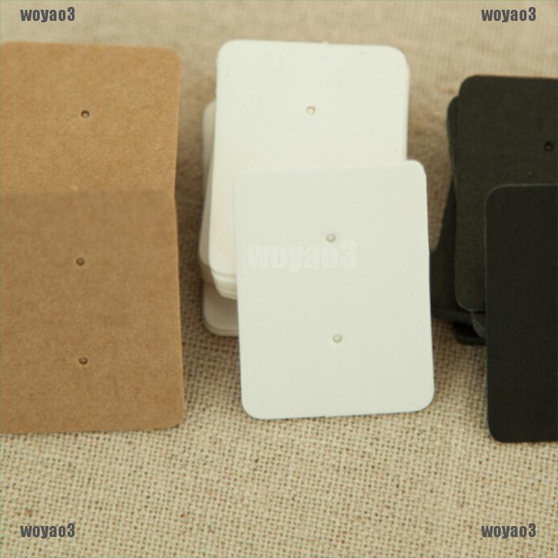 (Hàng Mới Về) Set 50 Giấy Trưng Bày Bông Tai Tiện Lợi