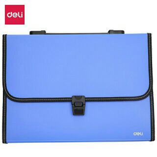 Cặp đựng tài liệu 12 ngăn deli 5559