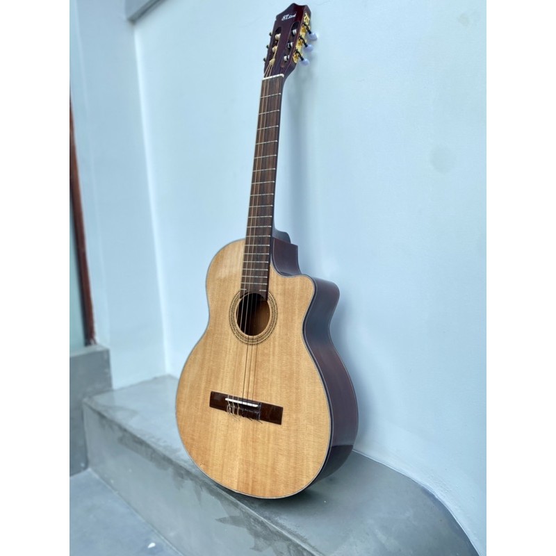 Đàn guitar acoustic classic gỗ hồng đào khuyết ST85