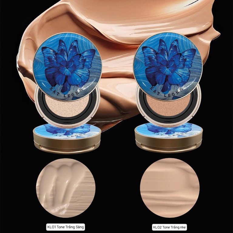 Phấn nước KatLeona Blue Butterfly Skin Cushion- Katiny | BigBuy360 - bigbuy360.vn