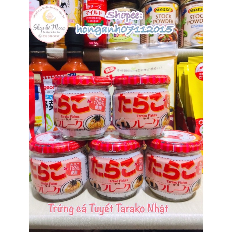 Trứng cá tuyết Happy Foods hộp 50g cho bé ăn dặm từ 6m Date 10/2022