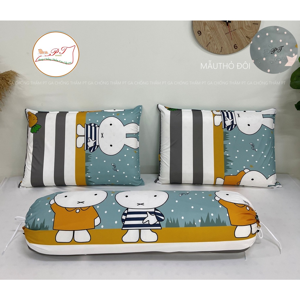 Ga Chống Thấm PT Lụa Organic Siêu Mềm Mượt Mát Mịn Cho Bé