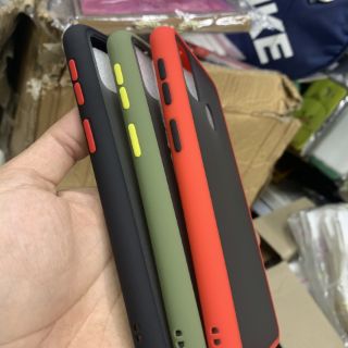 Ốp Samsung M30S viềng dẻo lưng nhám
