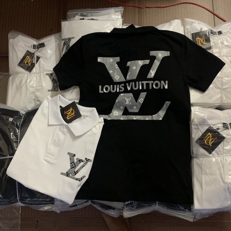 Áo thun cổ trụ cao cấp(chất thun cotton 100% vải cực mát) | BigBuy360 - bigbuy360.vn