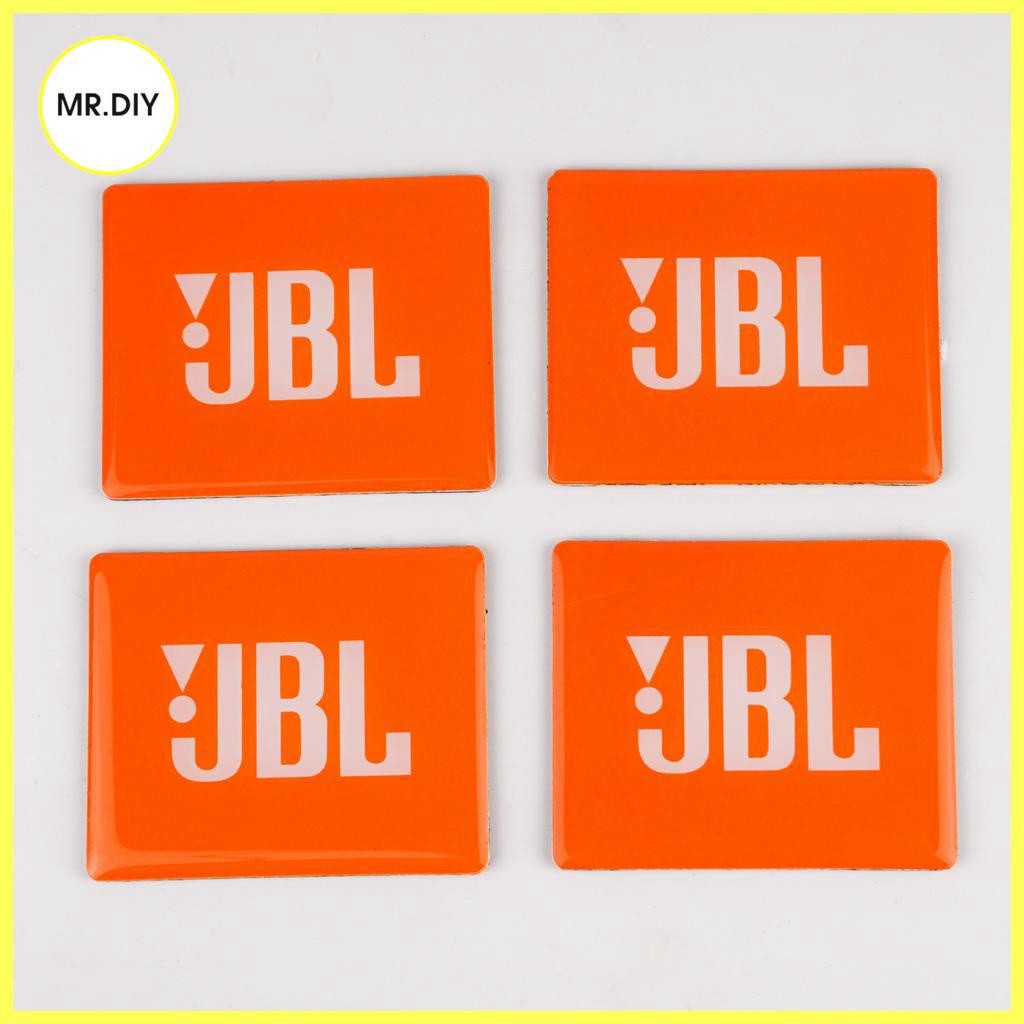 Logo Dán JBL Mặt Đổ Epoxy Dẻo 57mm x 45mm