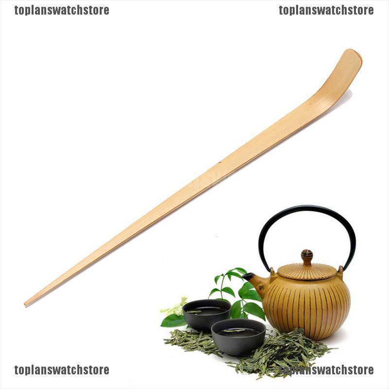 Muỗng pha trà đạo/matcha bằng tre 18cm chuyên dụng