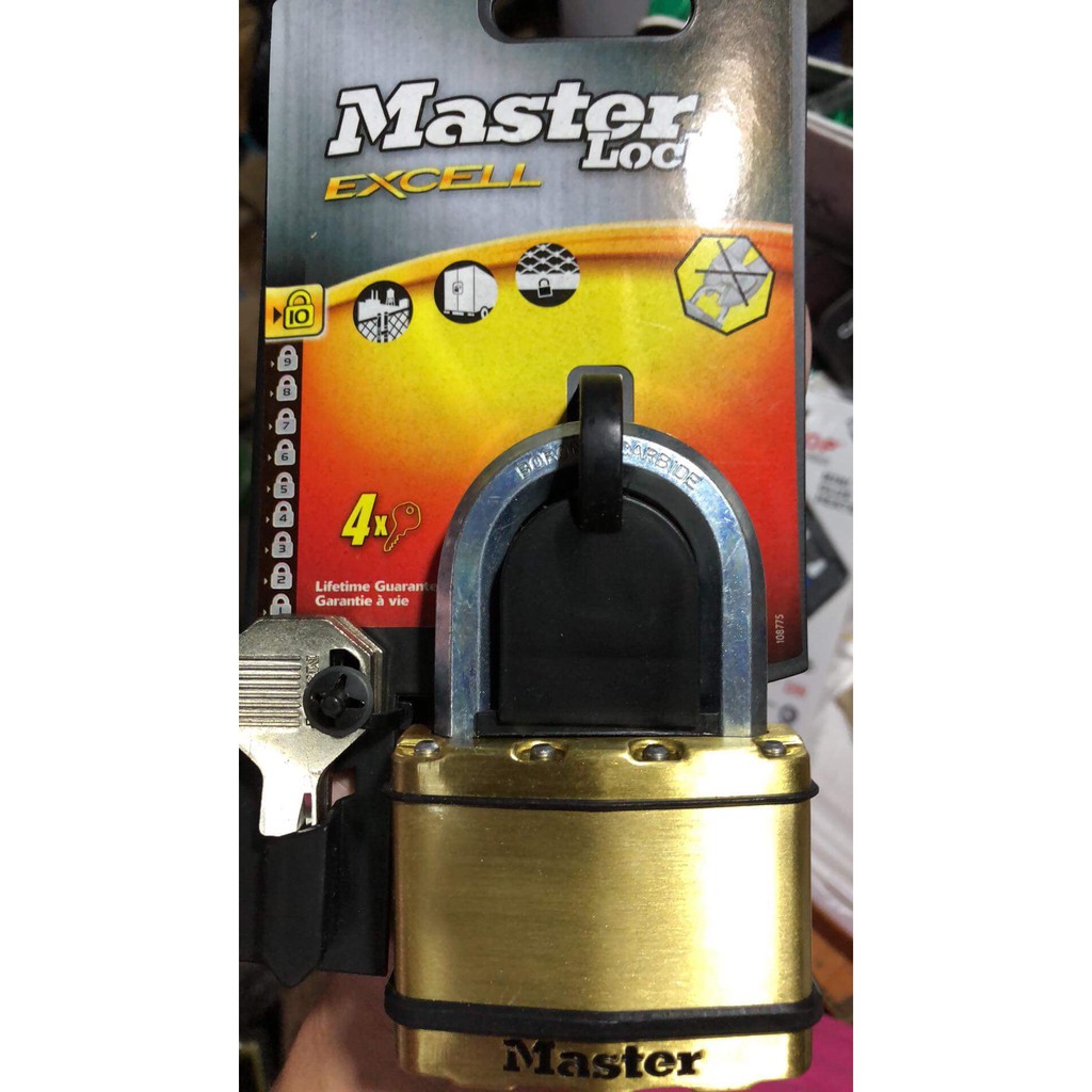 Ổ khoá Master Lock Excell Level 10 M15BEURDLF