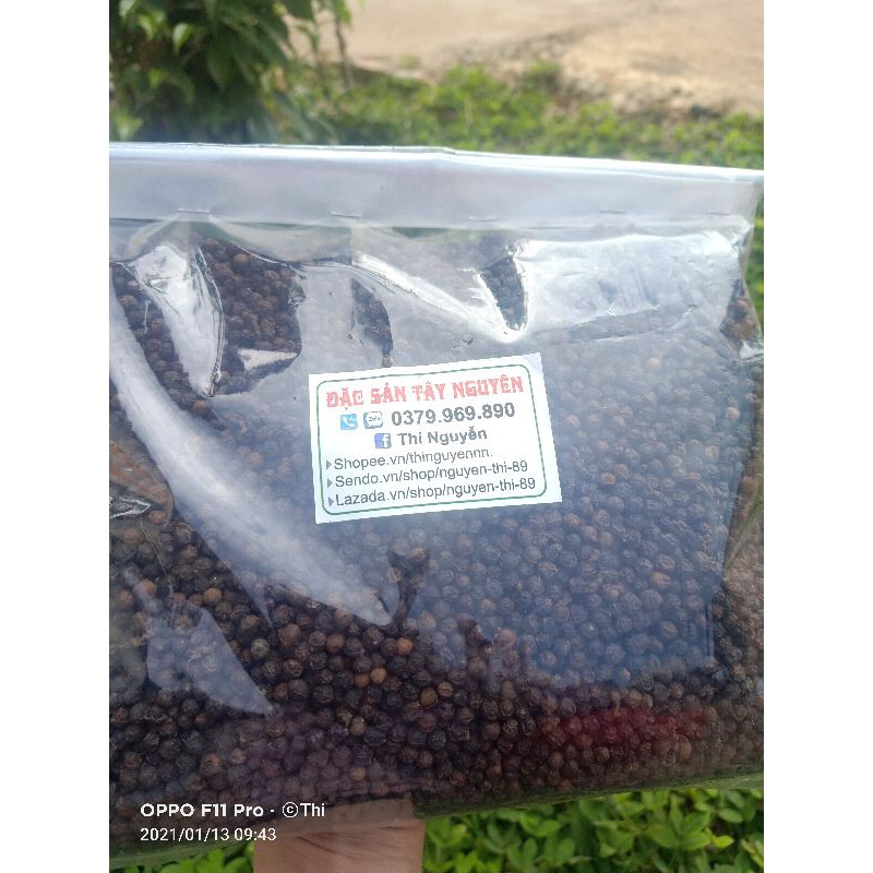 1Kg HẠT  TIÊU KHÔ Đăk Lăk, TIÊU NHÀ TRỒNG chuẩn sạch, an toàn