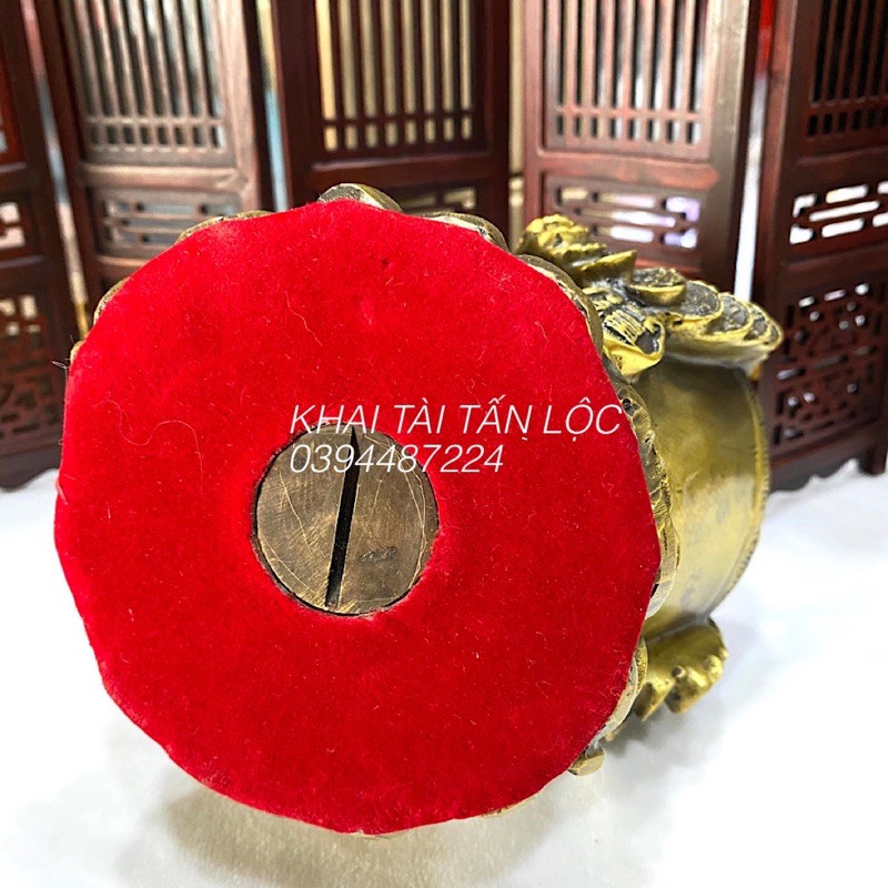 Chậu tụ bảo , hũ vàng hút tài Lộc bằng đồng