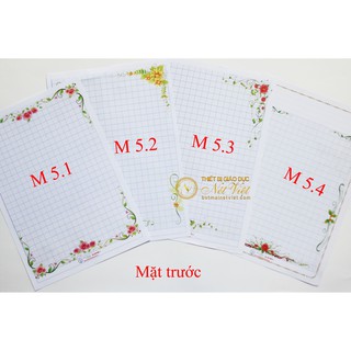 20 tờ Giấy hoa thầy Ánh cao cấp luyên chữ đẹp không lem mực