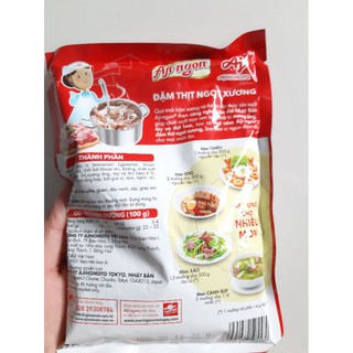 Combo 5 gói hạt nêm Aji-ngon heo 170g