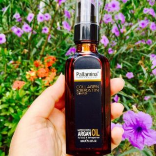 Tinh dầu dưỡng tóc PALLAMINA Collagen Keratin Complex 60ml
