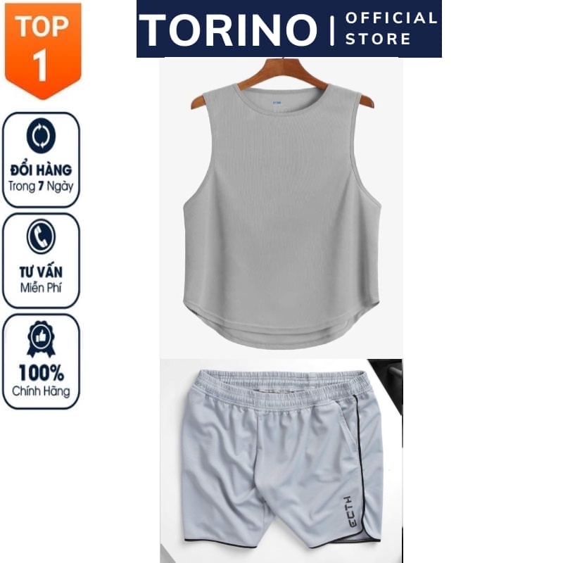 [ 𝐂𝐎𝐌𝐁𝐎 𝐄𝐂𝐇𝐓 ] Bộ Quần Áo thể thao nam, tập gym, chơi thể thao, chạy bộ, mặc ở nhà chất vải Cotton Thái co giãn