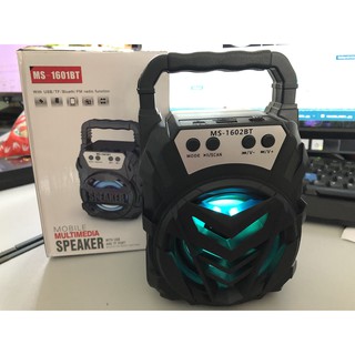 Loa gỗ Bluetooth xách tay MS-160BT
