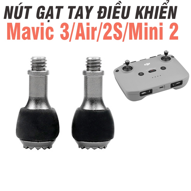 Bộ 2 joint stick nút đẩy tay điều khiển DJI RC-N / RC-N2 flycam DJI mini4 4pro Air3 / mini 2se/ Mavic 3/ AIR2/ 2S/ Mini