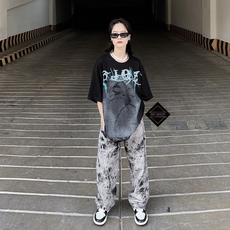 Áo vẩy sơn chớp điện chữ phản quang