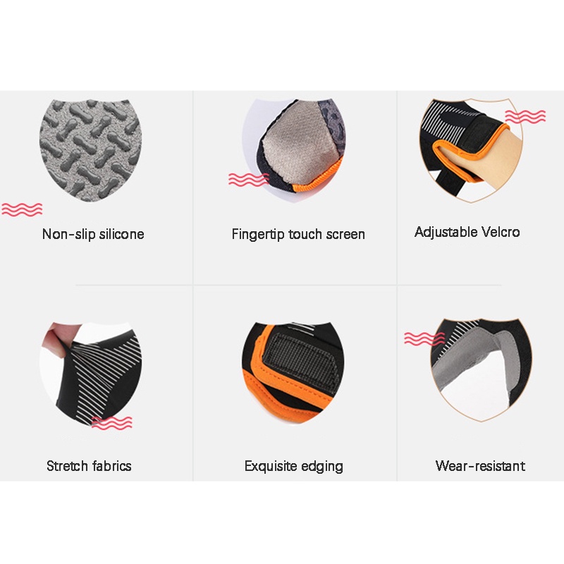 Găng Tay Lái Xe Hở Ngón Thoáng Khí Chống Mài Mòn Cao Cấp