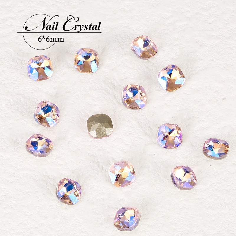 Bộ 10 HạT ĐíNh Trang Trí MóNg HìNh BầU DụC 3D DIY