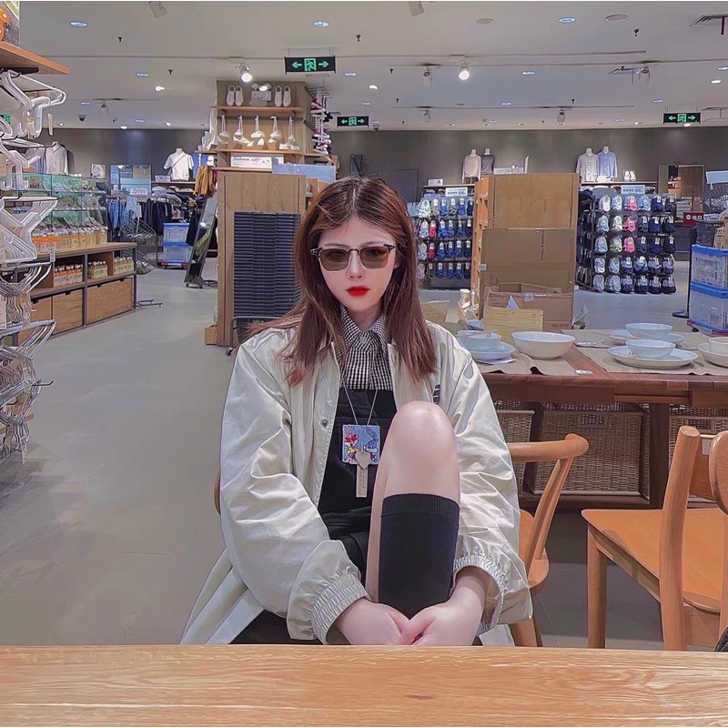 Kính mát/Kính râm chống tia UV gọng vuông thời trang nam nữ J39 | BigBuy360 - bigbuy360.vn