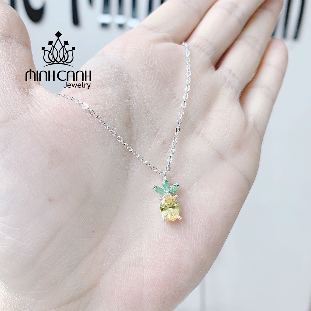 Dây Chuyền Bạc Hình Quả Dứa - Minh Canh Jewelry
