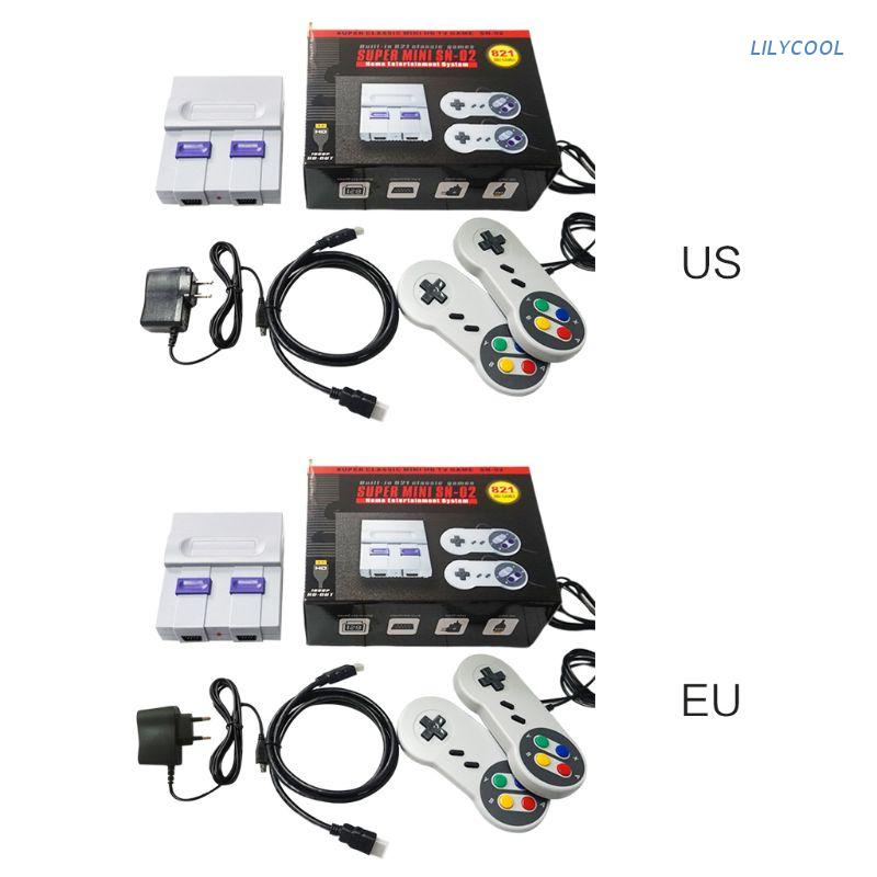 Máy Chơi Game Nes Cổ Điển 821 Trò Kèm Phụ Kiện