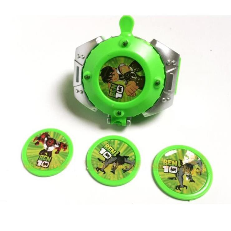 Đồ Chơi Đồng Hồ Ben 10 Cho Bé, Chiếu Sáng 24 Nhân Vật, Chất Liệu Nhựa ABS An Toàn Tuyệt Đối Cho Bé Sử Dụng