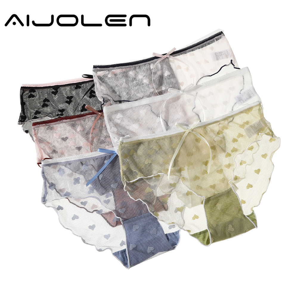 Quần lót Aijolen phối ren quyến rũ dành cho nữ