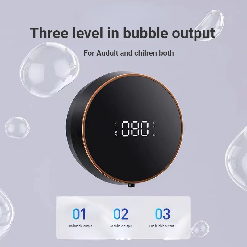 A - LIFE Bình Đựng Xà Phòng Rửa Tay Tạo Bọt Tự Động Cảm Ứng / Hồng Ngoại Tự Động Có Thể Sạc Lại