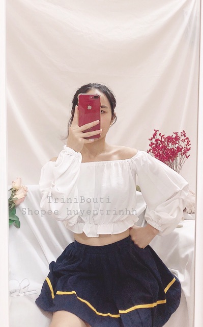 Áo Trễ Vai Tiểu Thư - Áo Trễ Vai | BigBuy360 - bigbuy360.vn