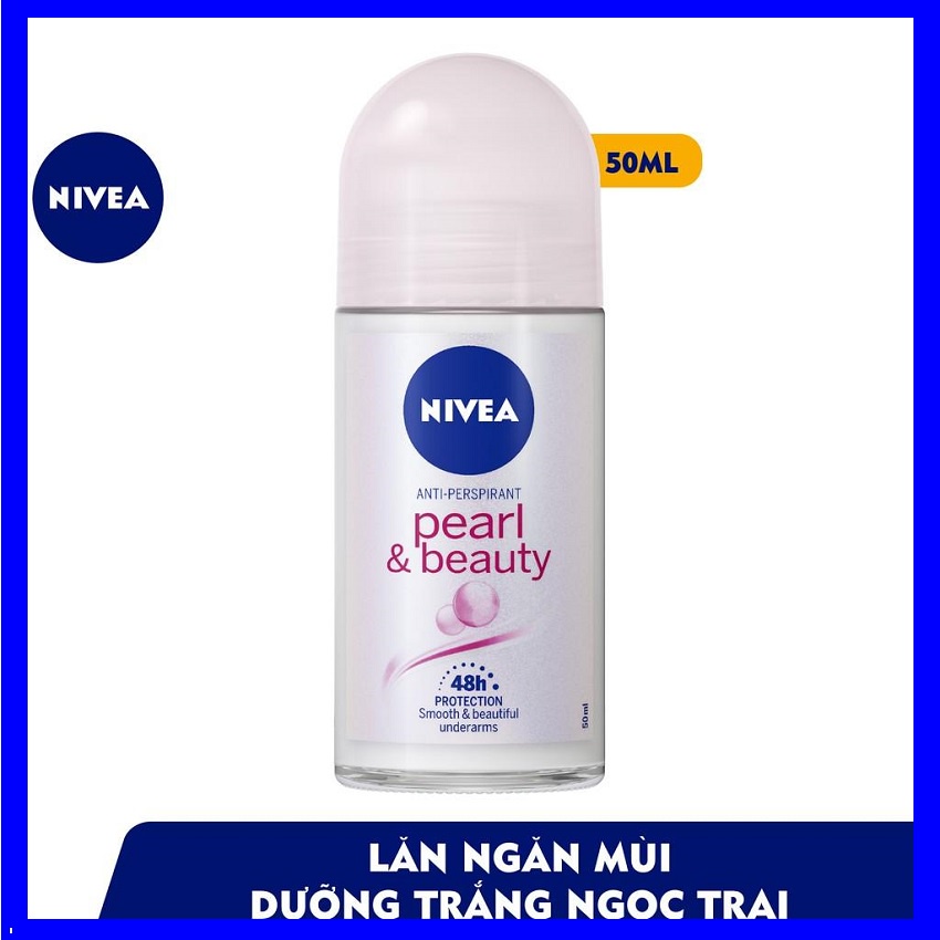 ⚡️FREESHIP⚡️ Lăn Khử Mùi Nivea Thái Lan 50ml/chai, Lăn Ngăn Mùi Hôi Không Gây Ố Vàng Áo