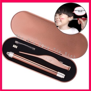 BỘ LẤY RÁY TAI CÓ ĐÈN cao cấp soi tai trẻ em an toàn dễ dàng không gây đau rát tai cho bé