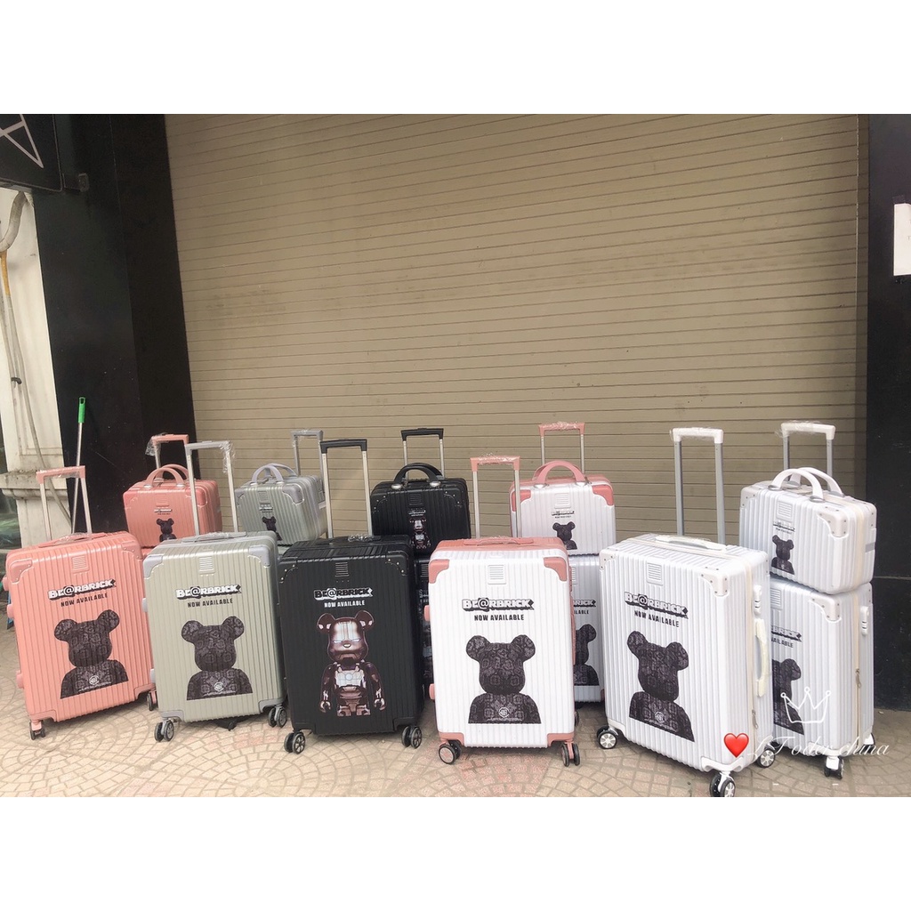 Set vali kéo bearbrick