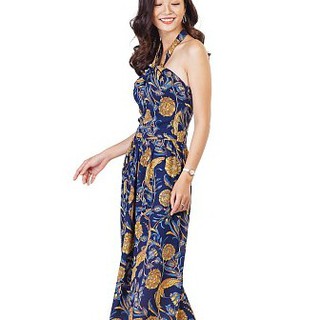 Đầm maxi họa tiết tươi mát