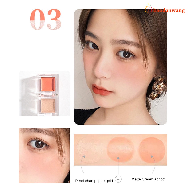 (Hàng Mới Về) Khuôn Đánh Má Hồng / Bắt Sáng Đa Năng Tiện Dụng | BigBuy360 - bigbuy360.vn