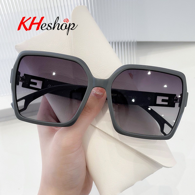 Kính Thời trang chống nắng gọng Vuông cao cấp, màu trơn siêu đẹp, form Retro nổi bật mọi ánh nhìn chống UV400 mã Y80030